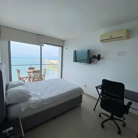 Apto Con Espectacular Vista Frente Al Mar Piso 28 Apartamento Cartagena