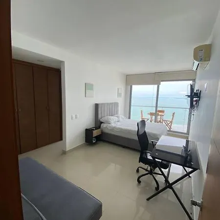 Apartamento Apto Con Espectacular Vista Frente Al Mar Piso 28 Cartagena