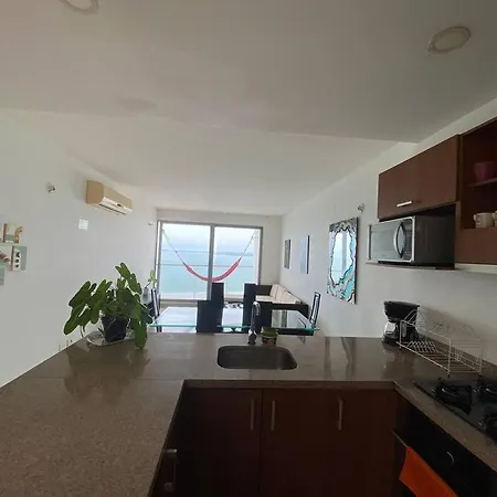 Apto Con Espectacular Vista Frente Al Mar Piso 28 Apartamento
