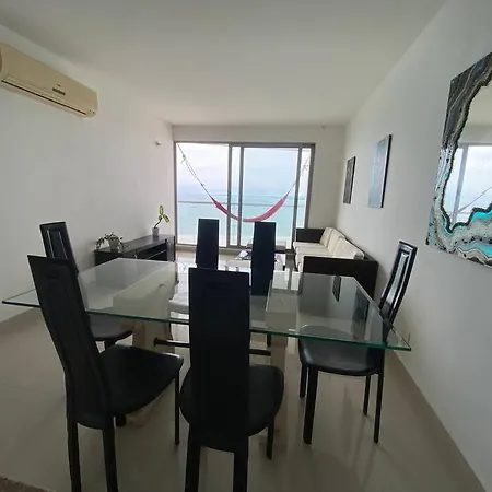 Apto Con Espectacular Vista Frente Al Mar Piso 28 Apartamento Cartagena