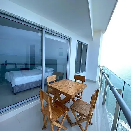 Apto Con Espectacular Vista Frente Al Mar Piso 28 Apartamento Cartagena